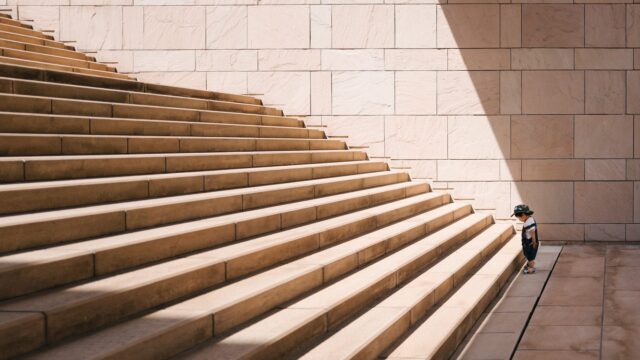large staircase