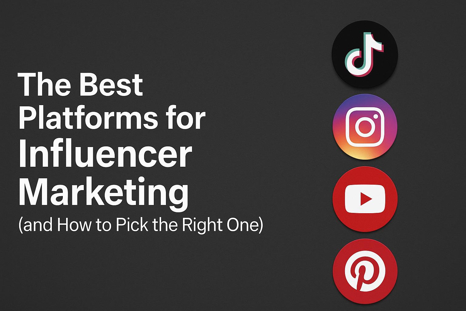 Influencer marketing platform comparison