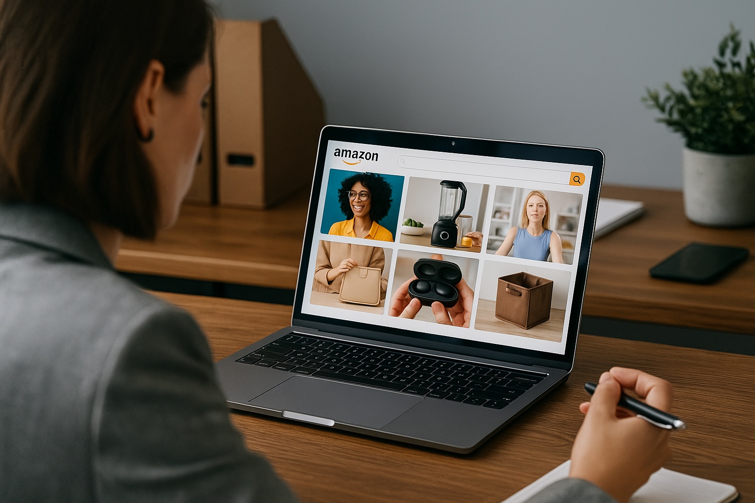Amazon shoppable videos