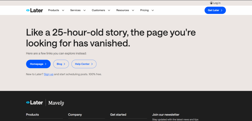 Later Influencer Marketing Platform