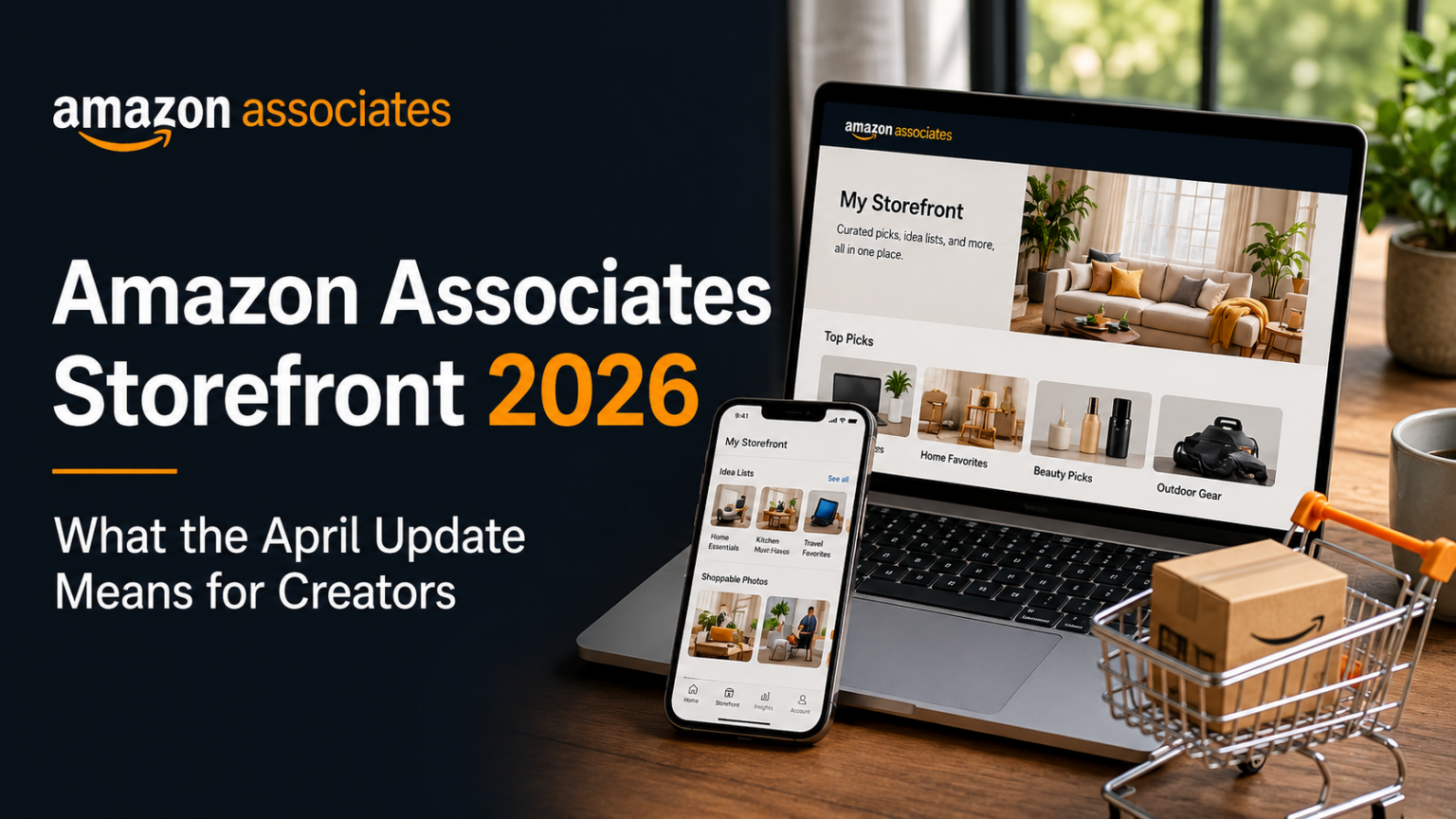 Amazon Associates Storefront 2026: How the April Update Changes ...